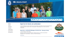 Desktop Screenshot of djk-ingolstadt.de